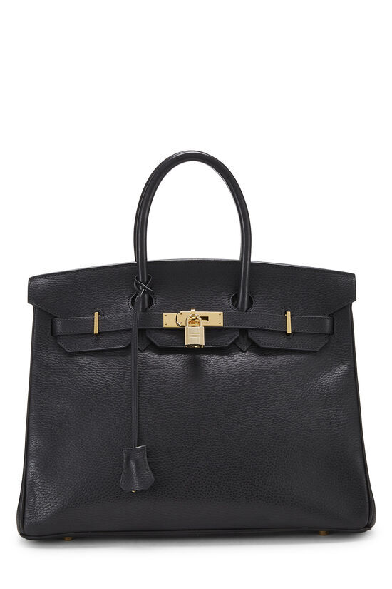 BLACK ARDENNES BIRKIN 35